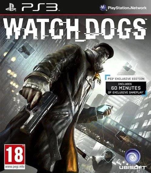 Watch Dogs (PS3 Games) (Playstation 3), Spelcomputers en Games, Games | Sony PlayStation 3, Zo goed als nieuw, Ophalen of Verzenden