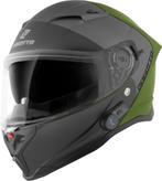 Bogotto H153 BT SPN Zwart Groen Bluetooth Helm, XS, Integraalhelm, Nieuw met kaartje, Overige merken