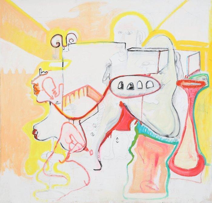 Eleonora Stol (1946-2022) - Tussen Vorm en Verbeelding, Antiek en Kunst, Kunst | Schilderijen | Modern