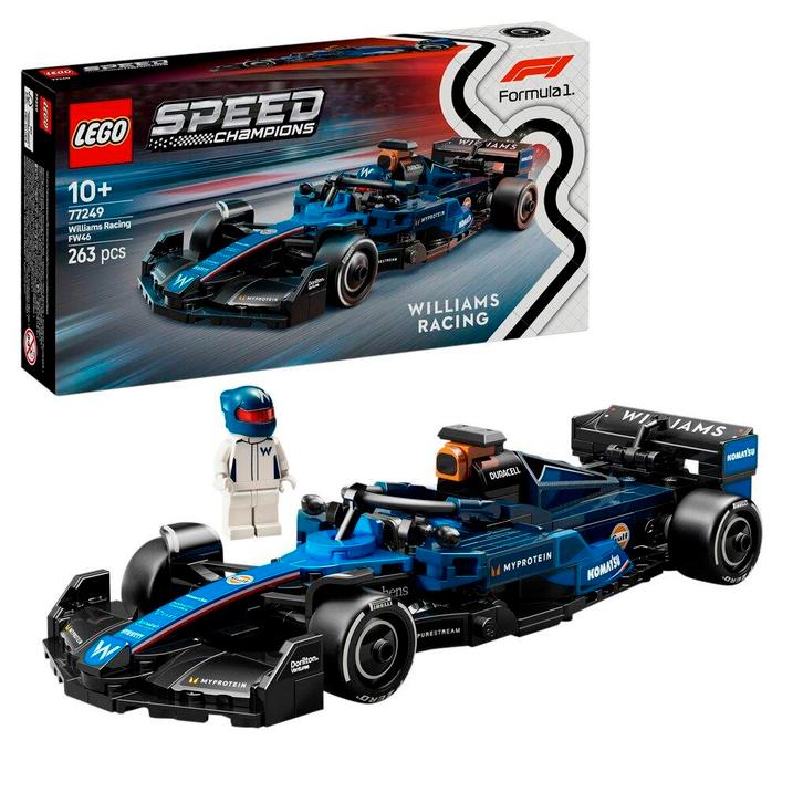 LEGO Speed Champions 77249 Williams Racing FW46 F1, Kinderen en Baby's, Speelgoed | Duplo en Lego, Nieuw, Verzenden