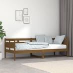 vidaXL Slaapbank massief grenenhout honingbruin 80x200 cm, Eenpersoons, Bruin, Verzenden, Nieuw