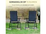 ODADDY® Tuinstoelen - Inklapbaar Design - Verstelbaar -, Caravans en Kamperen, Verzenden, Nieuw