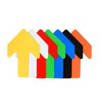 Pijl voor vloermarkering  -  Blauw  -  130 mm x 90 mm  -, Verzenden