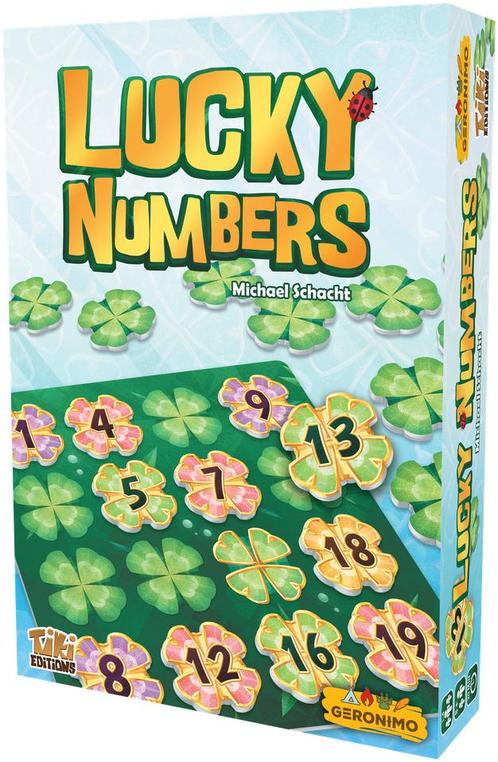 Lucky Numbers - Bordspel | Geronimo - Gezelschapsspellen, Hobby en Vrije tijd, Gezelschapsspellen | Bordspellen, Nieuw, Verzenden
