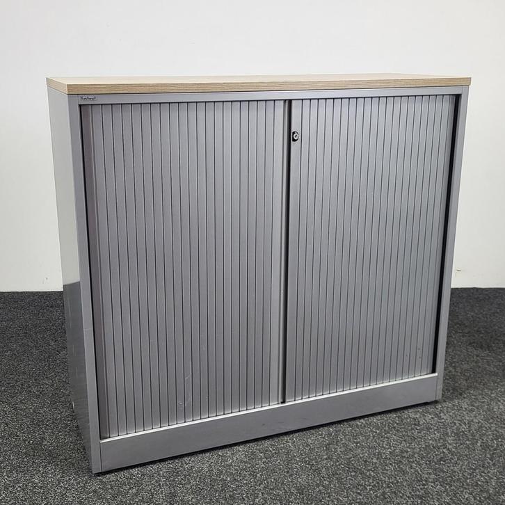 Ahrend Archiefkast Grijs | 110 x 120 x 45 cm, Huis en Inrichting, Kasten | Roldeurkasten en Archiefkasten, Gebruikt, Ophalen of Verzenden