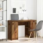 vidaXL Bureau 120x42x76 cm spaanplaat oud hout, Verzenden, Nieuw