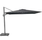 Nexus T2 premium zweefparasol 300x300 cm faded black, Ophalen of Verzenden, Nieuw