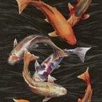 Koi karper vissen vlies behang Natural Instinct 781014, Huis en Inrichting