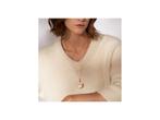 Skagen Dames Stainless Steel Parelmoer ketting One Size, Verzenden, Zo goed als nieuw