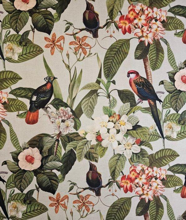 300x280cm! Stof Botanical Colonial Garden exclusieve stof, Antiek en Kunst, Antiek | Kleden en Textiel