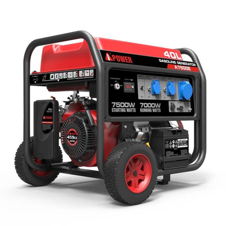 Ipower A7500E aggregaat, Zakelijke goederen, Agrarisch | Werktuigen, Ophalen of Verzenden