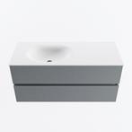MONDIAZ VICA 110cm badmeubel onderkast Plata 2 lades., Ophalen of Verzenden, Nieuw, Bad
