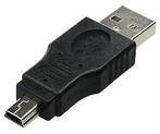 USB Koppelstuk USB - USB Mini - Zwart, Ophalen of Verzenden, Nieuw