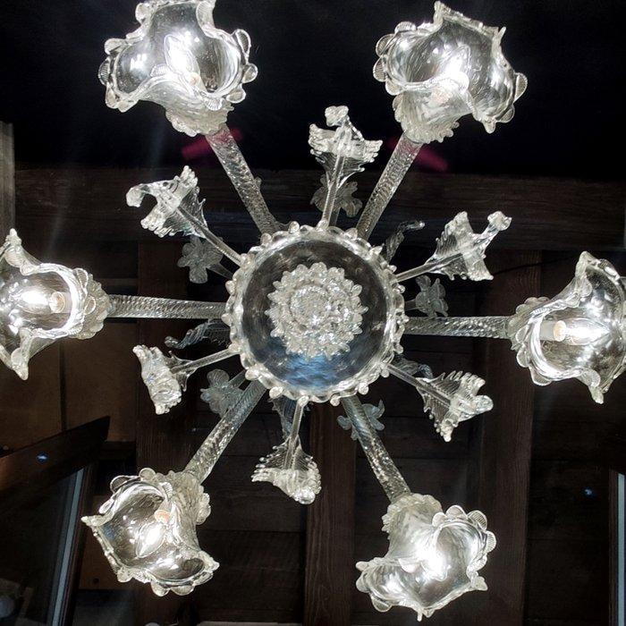 Attribuito a Fornace Cenedese - Kroonluchter - Met ruil, Antiek en Kunst, Antiek | Lampen