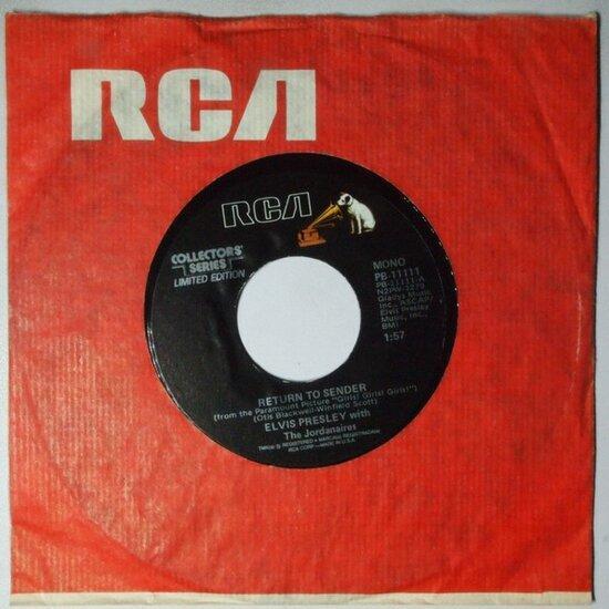 Elvis Presley - Return to sender - Single, Cd's en Dvd's, Vinyl Singles, Verzenden