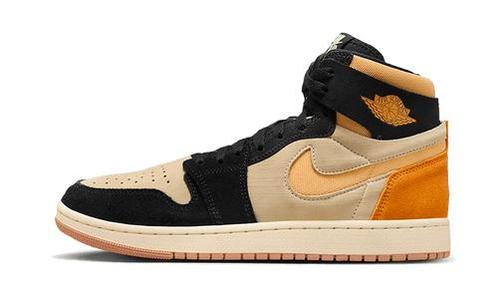 Air Jordan 1 Zoom CMFT 2 Celestial Gold - maat 45.5, Kleding | Dames, Schoenen, Sneakers of Gympen, Nieuw, Verzenden