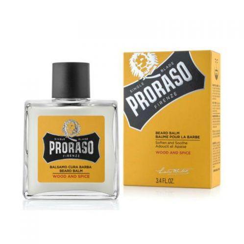 Proraso Beard Balm Wood and Spice 100ml (Aftershave), Sieraden, Tassen en Uiterlijk, Uiterlijk | Parfum, Nieuw, Verzenden