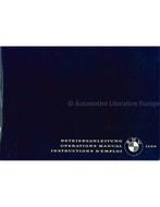 1963 BMW 1500 INSTRUCTIEBOEKJE MULTI, Auto diversen, Handleidingen en Instructieboekjes