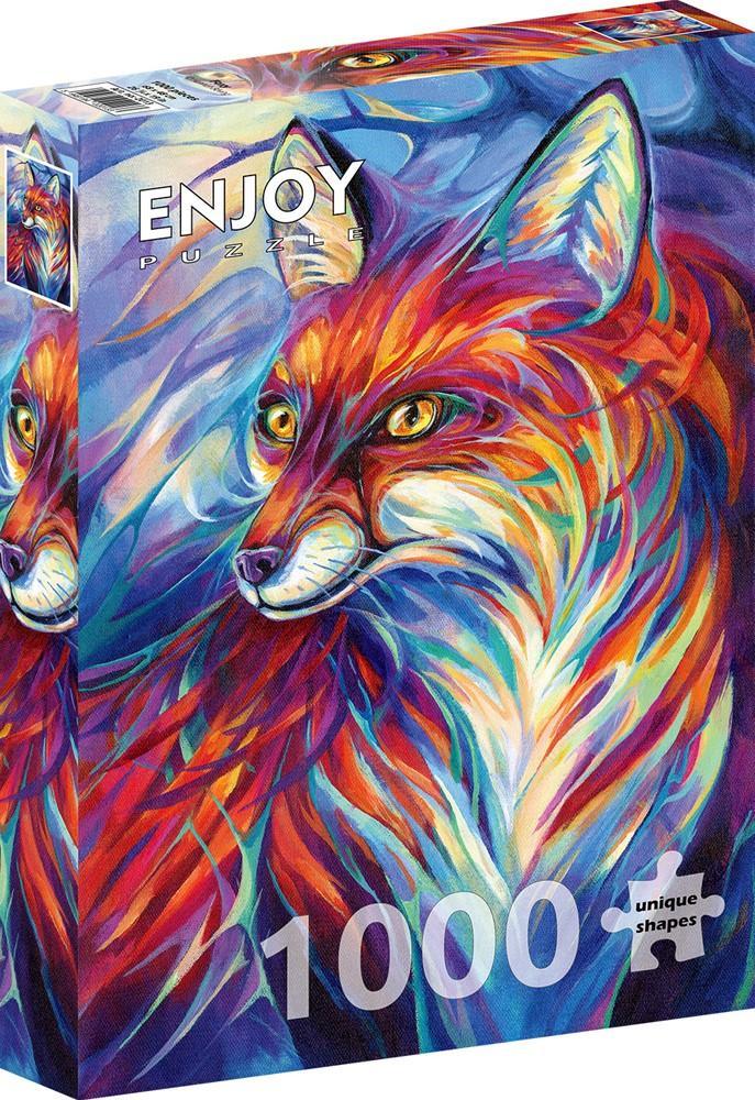 Foxy Puzzel (1000 stukjes) | Enjoy Puzzle - Puzzels, Hobby en Vrije tijd, Denksport en Puzzels, Nieuw, Verzenden