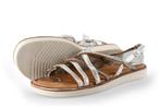 Tamaris Sandalen in maat 39 Zilver | 10% extra korting, Kleding | Dames, Tamaris, Overige kleuren, Verzenden, Sandalen of Muiltjes