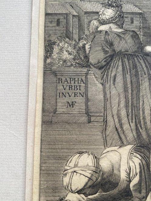Raphael (Raffaello Sanzio), after, Marcantonio Raimondi - La, Antiek en Kunst, Antiek | Overige Antiek