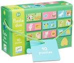 Djeco duo-trio puzzels Habitat van €9,99 voor €6,99, Ophalen, Nieuw