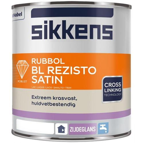 Sikkens Rubbol BL Rezisto Satin - 1 liter, Doe-het-zelf en Verbouw, Verf, Beits en Lak, Nieuw, Verzenden