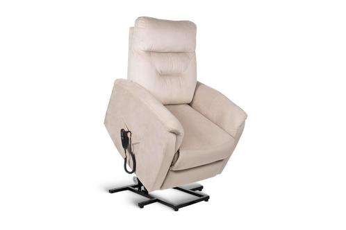 Pasera I Sta-op stoel I elektrisch bedienbaar I Beige, Huis en Inrichting, Stoelen, Bruin, Nieuw, Ophalen of Verzenden