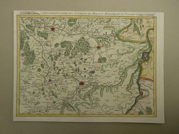 België - Tongeren, Maastricht, Hasselt, Limburg; G., Boeken, Atlassen en Landkaarten