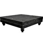 AVH Parasolvoet 150 kg met 4 wielen zwart graniet, Tuin en Terras, Ophalen of Verzenden, Nieuw
