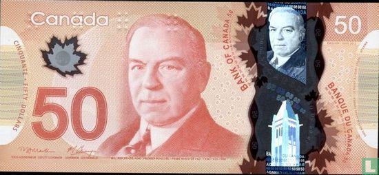 Canada 50 dollars 2012 - 2012, Postzegels en Munten, Bankbiljetten | Amerika, Los biljet, Verzenden