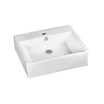 Wastafel Best Design Bestone rechthoek keramiek 53x41,5x15, Doe-het-zelf en Verbouw, Sanitair, Overige typen, Nieuw, Ophalen of Verzenden