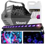 BeamZ neon party pakket met o.a. Blacklight en bellenblaasma, Muziek en Instrumenten, Licht en Laser, Nieuw, Verzenden