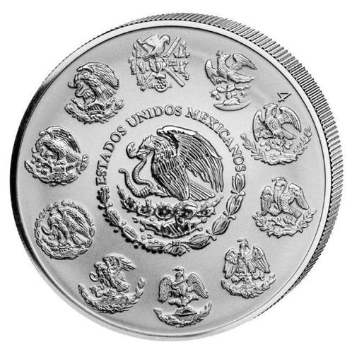 Mexico. 2024 5 Onza Mexican Silver Libertad Reverse Proof, Postzegels en Munten, Edelmetalen en Baren