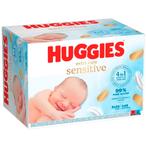 Huggies Extra Care Sensitive Babydoekjes, Kinderen en Baby's, Verzenden, Nieuw