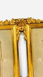 Lijst - Gips, Hout, goudkleurig - Paar frames
