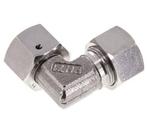 M22x1.5 x 15L RVS Verstelbaar L-Fitting 90graden met, Verzenden, Nieuw