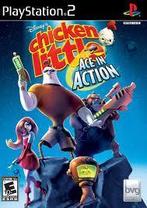 Disneys Chicken Little: Ace in Action PS2 Morgen in huis!, Avontuur en Actie, 1 speler, Ophalen of Verzenden, Zo goed als nieuw
