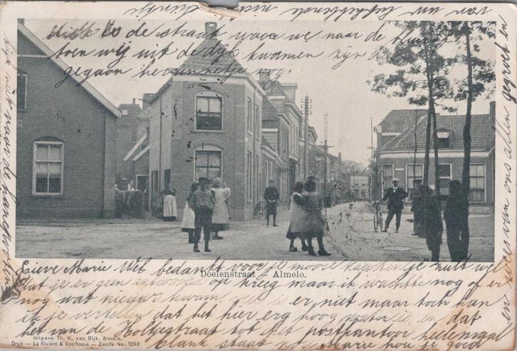 ALMELO - Doelenstraat, Verzamelen, Ansichtkaarten | Nederland