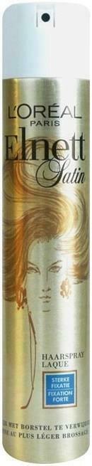 L'OREAL ELNETT SATIN HAARSPRAY STERKE FIXATIE HAARLAK SPUI.., Sieraden, Tassen en Uiterlijk, Uiterlijk | Haarverzorging, Verzenden