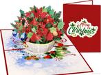 Kerstmand vol kerststerren en kerstversieringen | Pop-up ..., Diversen, Verzenden, Nieuw