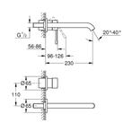 Wastafelkraan Grohe Essence Inbouwkraan Supersteel (excl., Doe-het-zelf en Verbouw, Sanitair, Nieuw, Ophalen of Verzenden