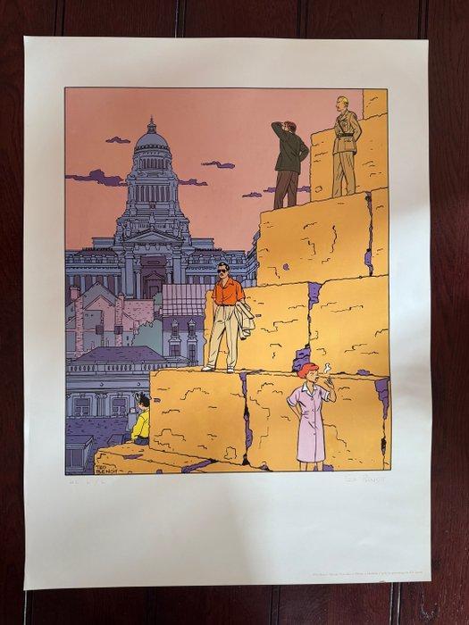 Ted Benoit - 1 Offset Print - Ray Banana et Blake & Mortimer, Boeken, Strips | Comics
