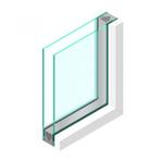 Dubbel glas 4mm - sp - 4mm, Doe-het-zelf en Verbouw, Glas en Ramen, Ophalen of Verzenden, Nieuw