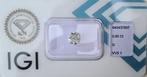 1 pcs Diamant  (Natuurlijk)  - 0.90 ct - Cushion - G - VVS1, Nieuw