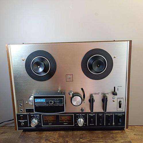 Akai - 4000DS - geserviced - 4 track Reel-to-reel deck 18 cm, Audio, Tv en Foto, Radio's