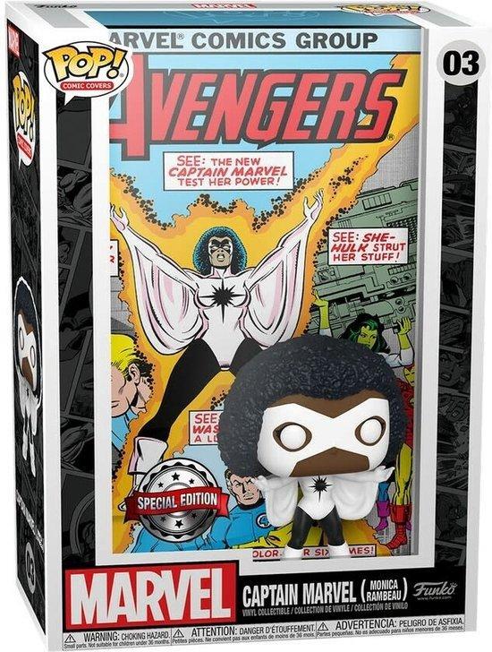 Funko Pop #03 Funko Captain Marvel - POP! Art Cover Captain, Kinderen en Baby's, Speelgoed | Overig, Verzenden