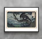 Sato Hageshi - Rainbound Predator - Xenomorph Alien - Signed, Antiek en Kunst