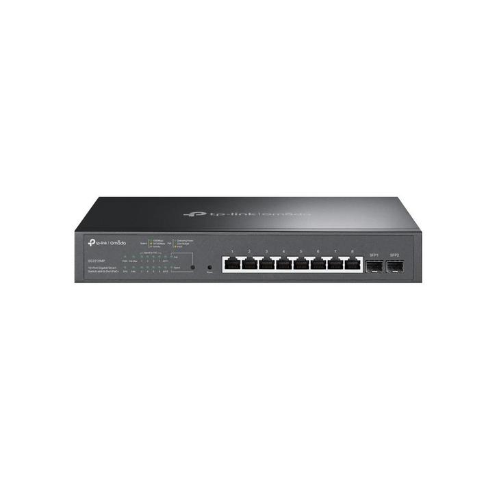 TP-Link Omada TL-SG2210MP | 8× PoE+ | 2× SFP | Managed, Computers en Software, Netwerk switches, Refurbished, Verzenden