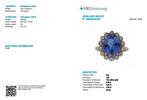 Trouwring - 14 karaat Geel goud - 5.18ct. tw. Tanzaniet -